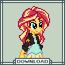 Sunset Shimmer (alternate version) by Botchan-MLP