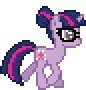 Twilight Sparkle (Equestria Girls) trotting