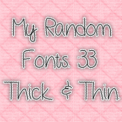 Random Fonts