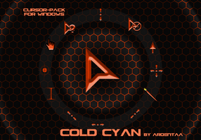Cold Orange - Windows cursors