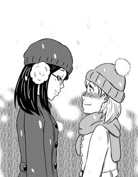 Kiyoyachi in the snow