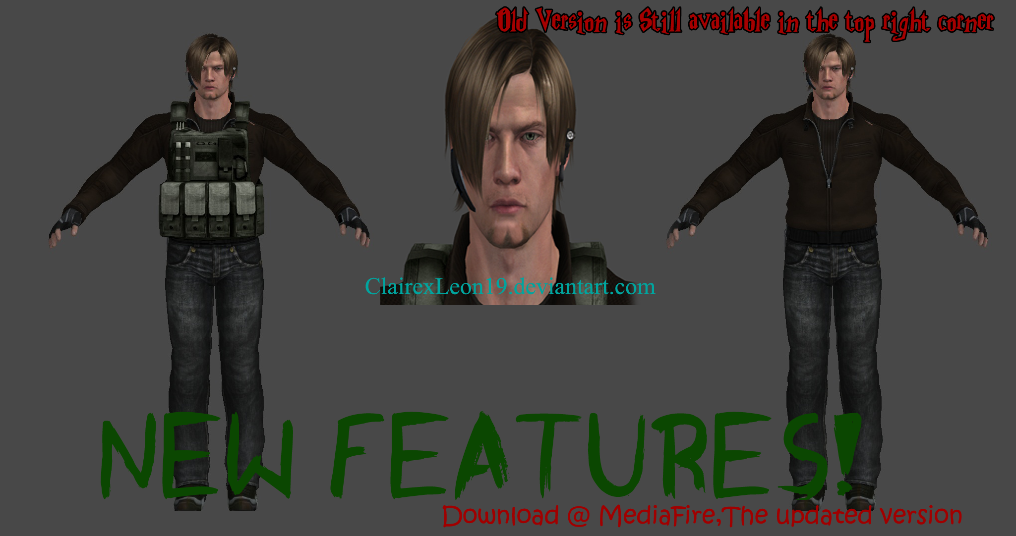 Leon S. Kennedy-Damnation (Available for Download)