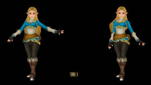 Hyrule Warriors - Zelda (BOTW) [MMD] DL by JuleHyrule