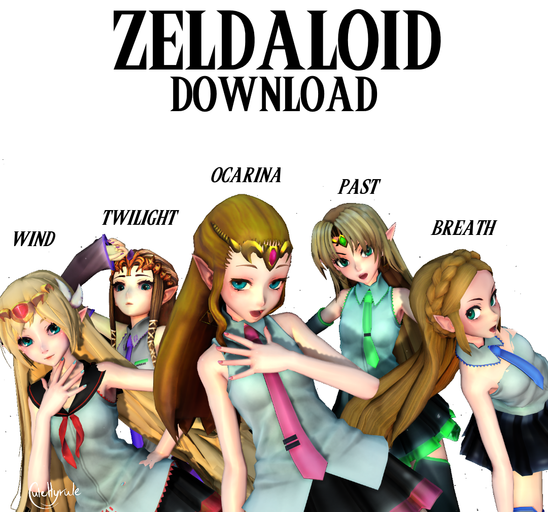 MMD Model) Zelda (Ocarina of Time) Download by SAB64 on DeviantArt