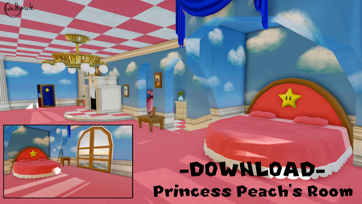 Princess Peach S Room Mmd Dl By Julehyrule On Deviantart Princess Peach S Room Mmd Dl By Julehyrule