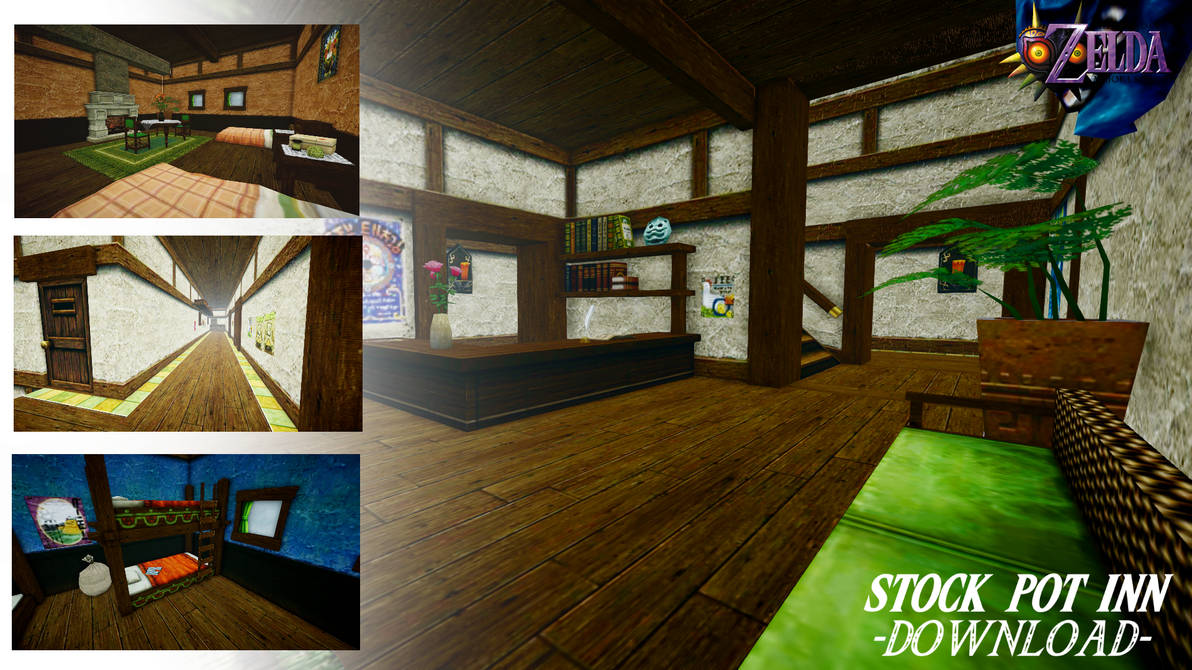 Hotel Stock Pot Inn [MMD] DL by JuleHyrule on DeviantArt
