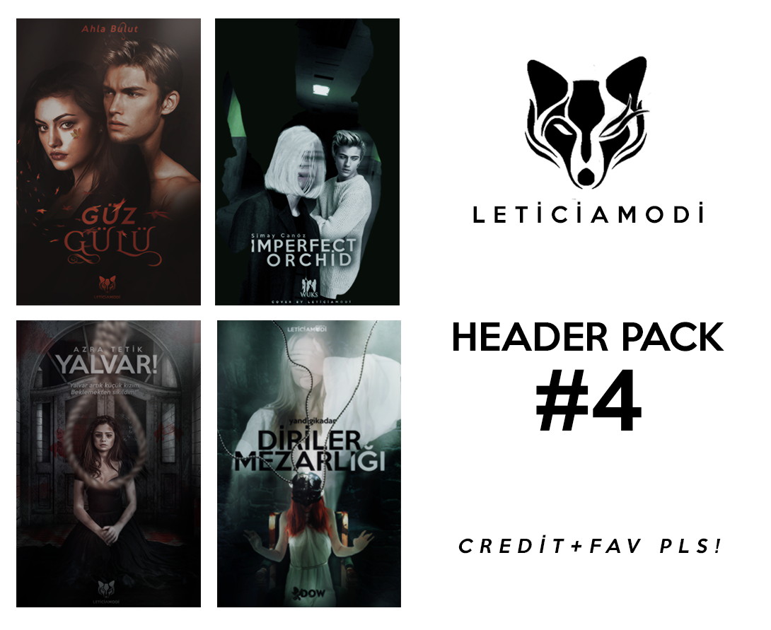 PSD FILE Header Pack #4 by leticiamodi on DeviantArt