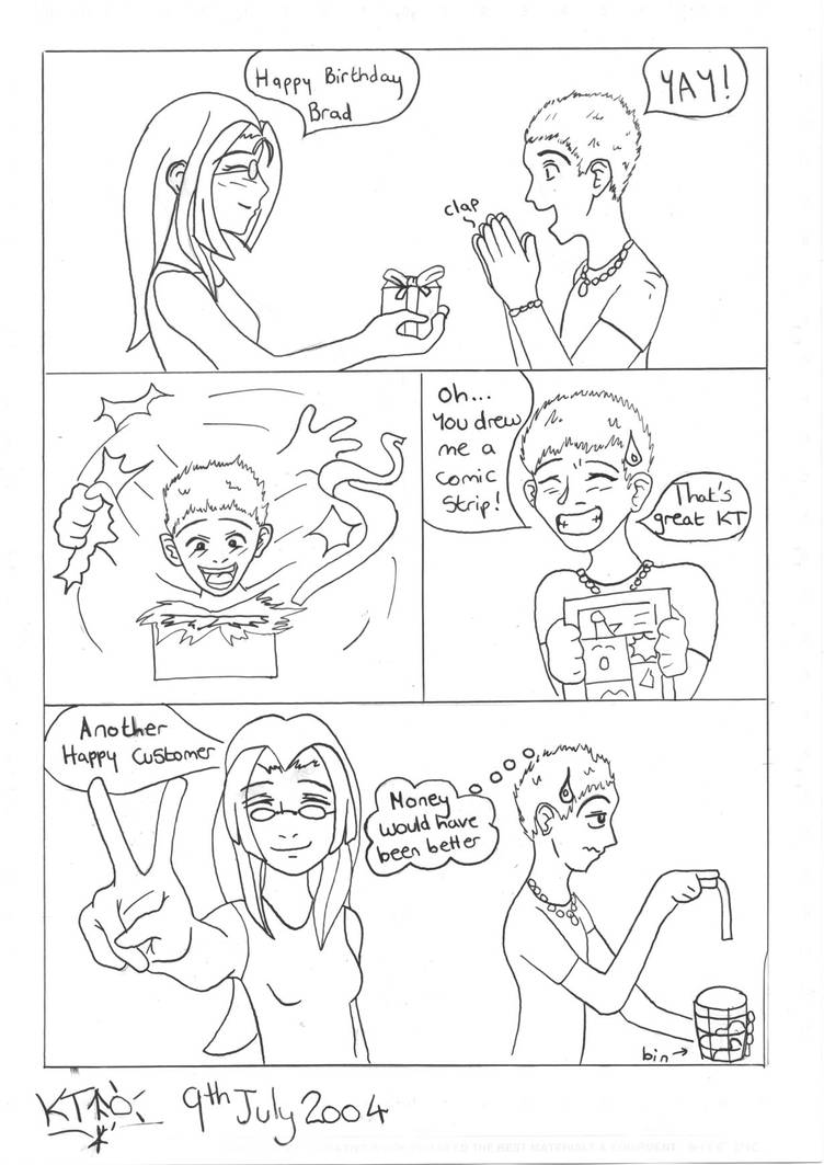 Happy Birthday Comic by basic-hater on DeviantArt
