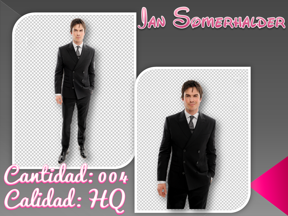 Photopack Png - Ian Somerhalder