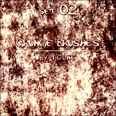 Grunge brushes set 2