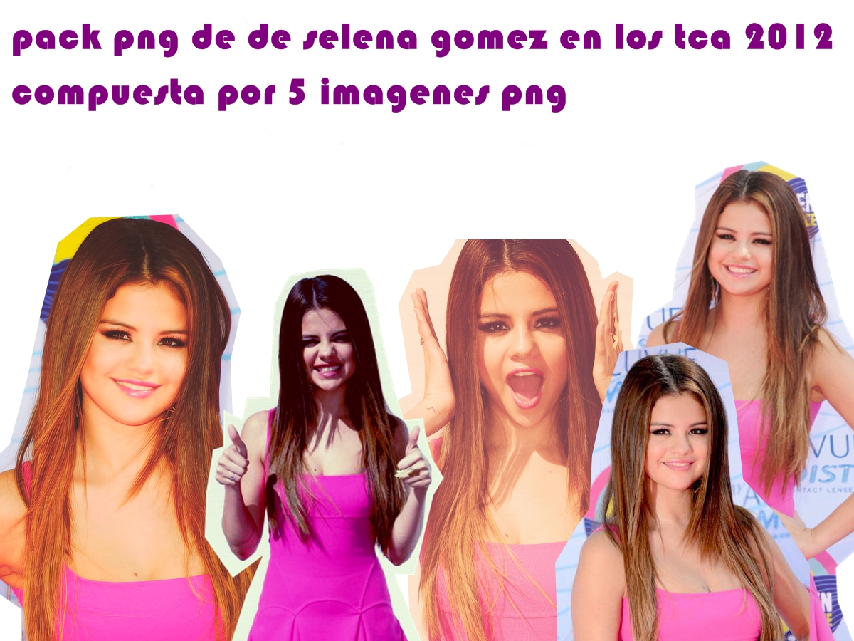 pack de imagenes png de selena gomez en los tca by SELENAGONZA on ...