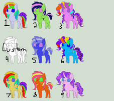 MLP Shipping Adopts (9/9 open!!!)