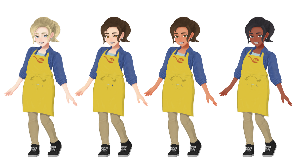 [PKMN MMD] Scarlet/Violet Mom DL by CheeZeeFry on DeviantArt