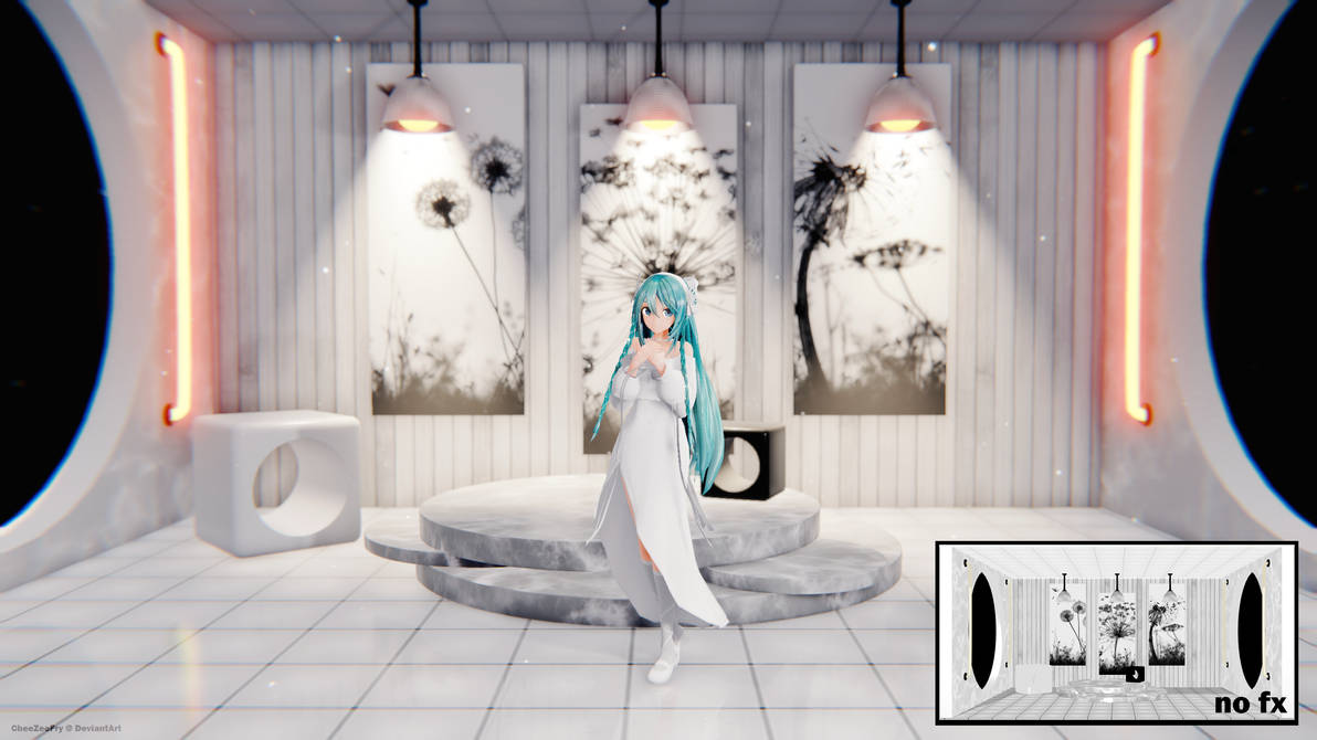 [MMD STAGE DL] White Room by CheeZeeFry on DeviantArt