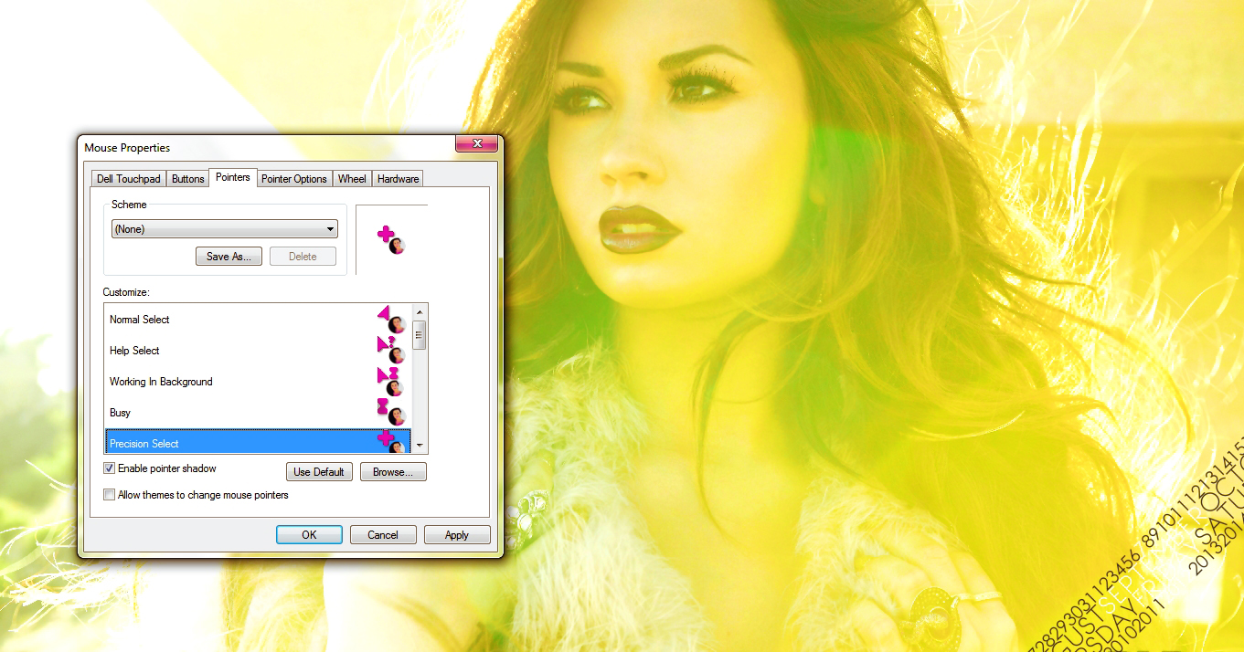 Demi Lovato Cursor