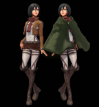 Mikasa Updated dl by MikuMikuKnight