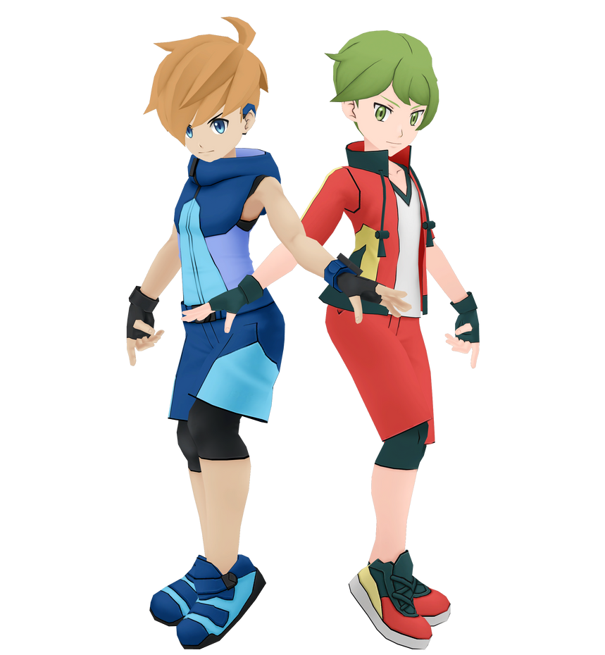 Ace Trainer Male dl by MikuMikuKnight on DeviantArt