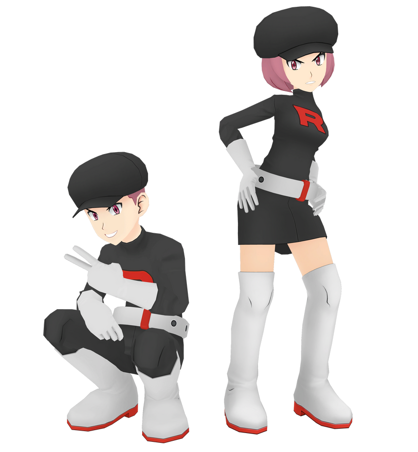 Team Rocket Grunts dl by MikuMikuKnight on DeviantArt