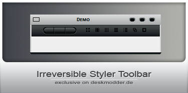 irreversible styler toolbar