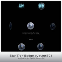 Boot animation Star Trek Badge by rufus721