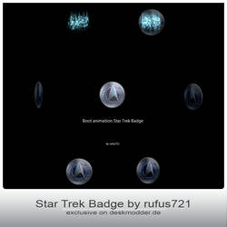 Boot animation Star Trek Badge by rufus721