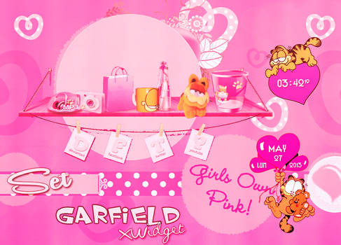 Rosa Garfield pink