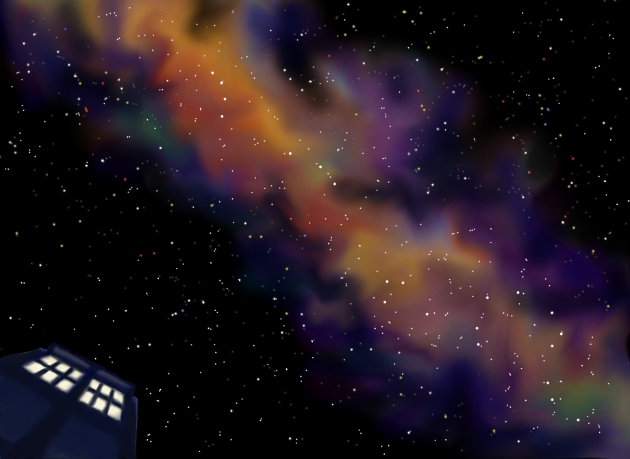 TARDIS Galaxy by SynCallio on DeviantArt