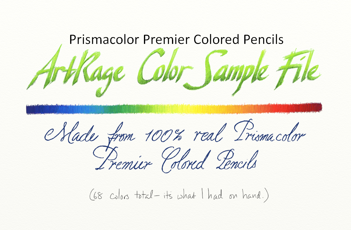 ArtRage Colors: Prismacolor Premier