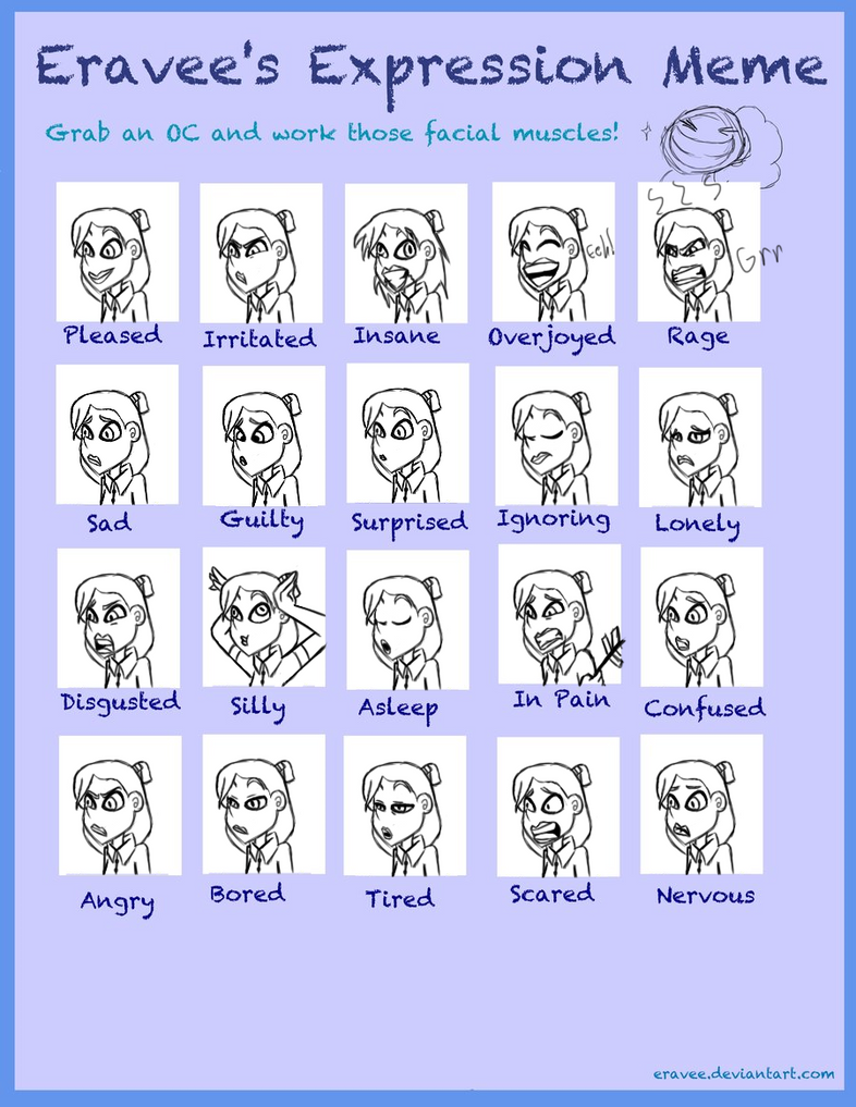 Expression Meme (Beauty) by LaughterLover on DeviantArt