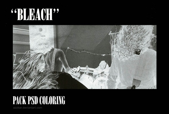 bleach: psd coloring pack