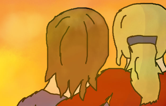 Watching The sunset by ArtOfWarriorsAndMore on DeviantArt