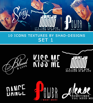 10 icons textures  SET 1