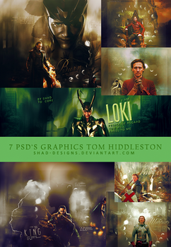 7 PSD Graphics Tom Hiddleston