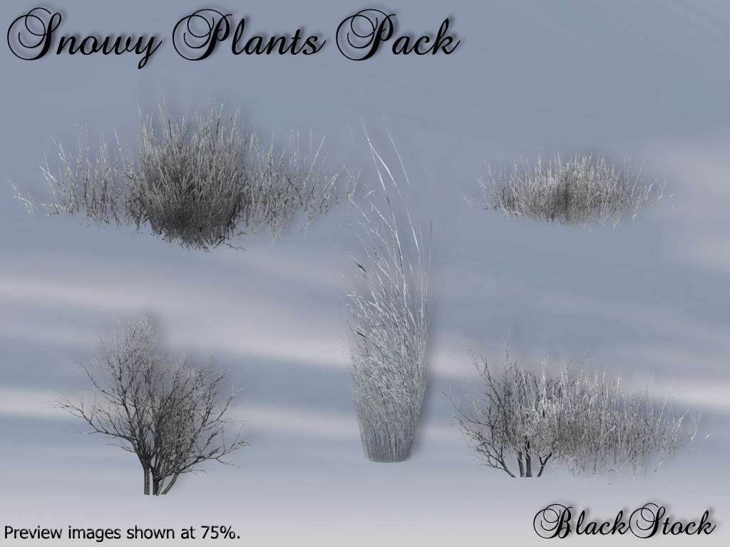 Snowy Plants Pack