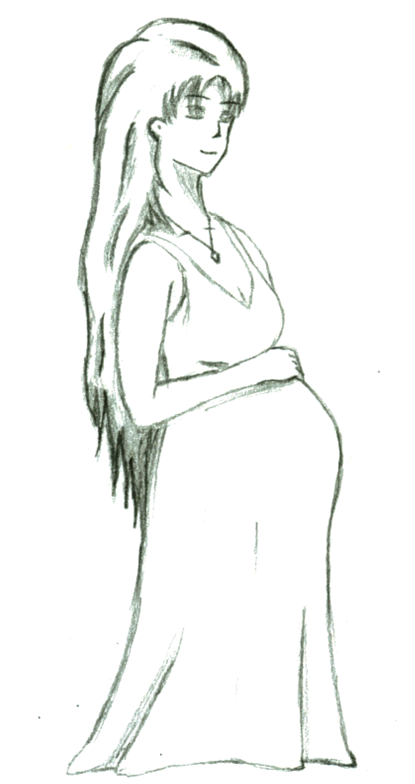 Pregnant Luna Lovegood by EliMalfoy on DeviantArt