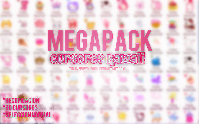 +Cursores Kawaii{Megapack}