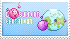 I Support Earth Hour by QueenoftheStampede