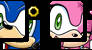 FREE Sonic and Amy Avatars