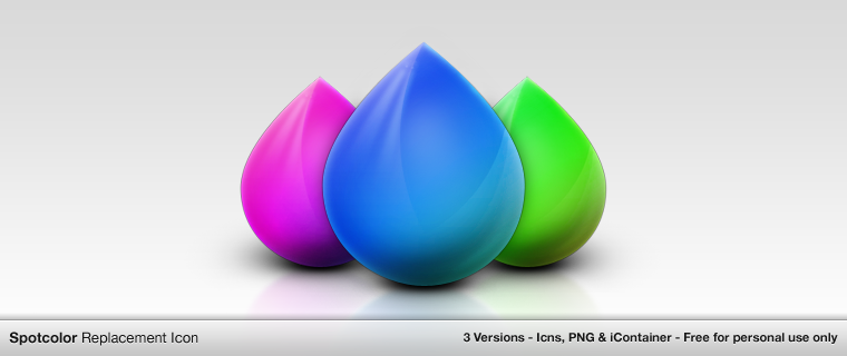 Spotcolor Replacement Icon by vanGenie