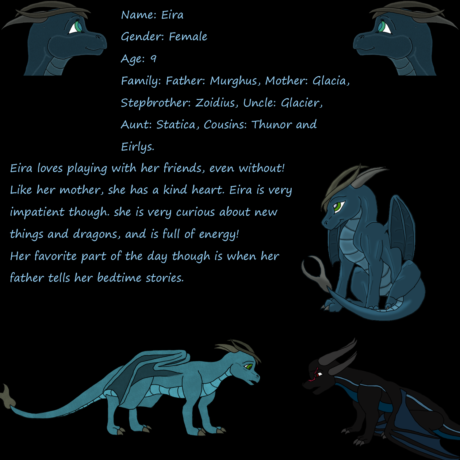 Eira ref Sheet by Murghus on DeviantArt