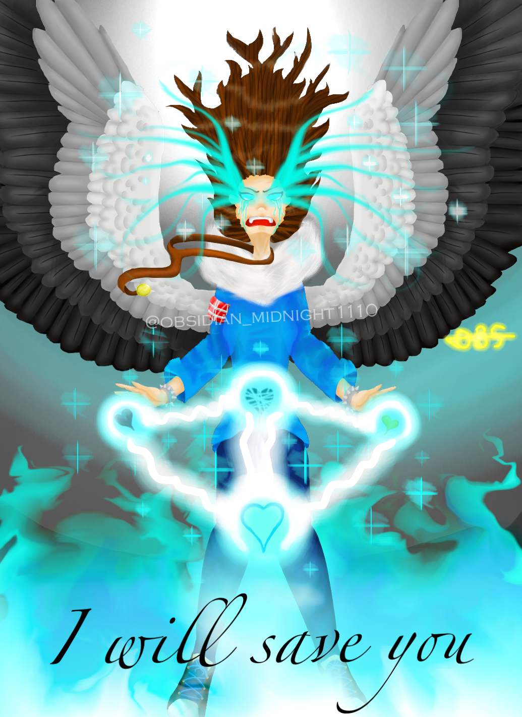 I'll save you all by ObsidianMidnight on DeviantArt