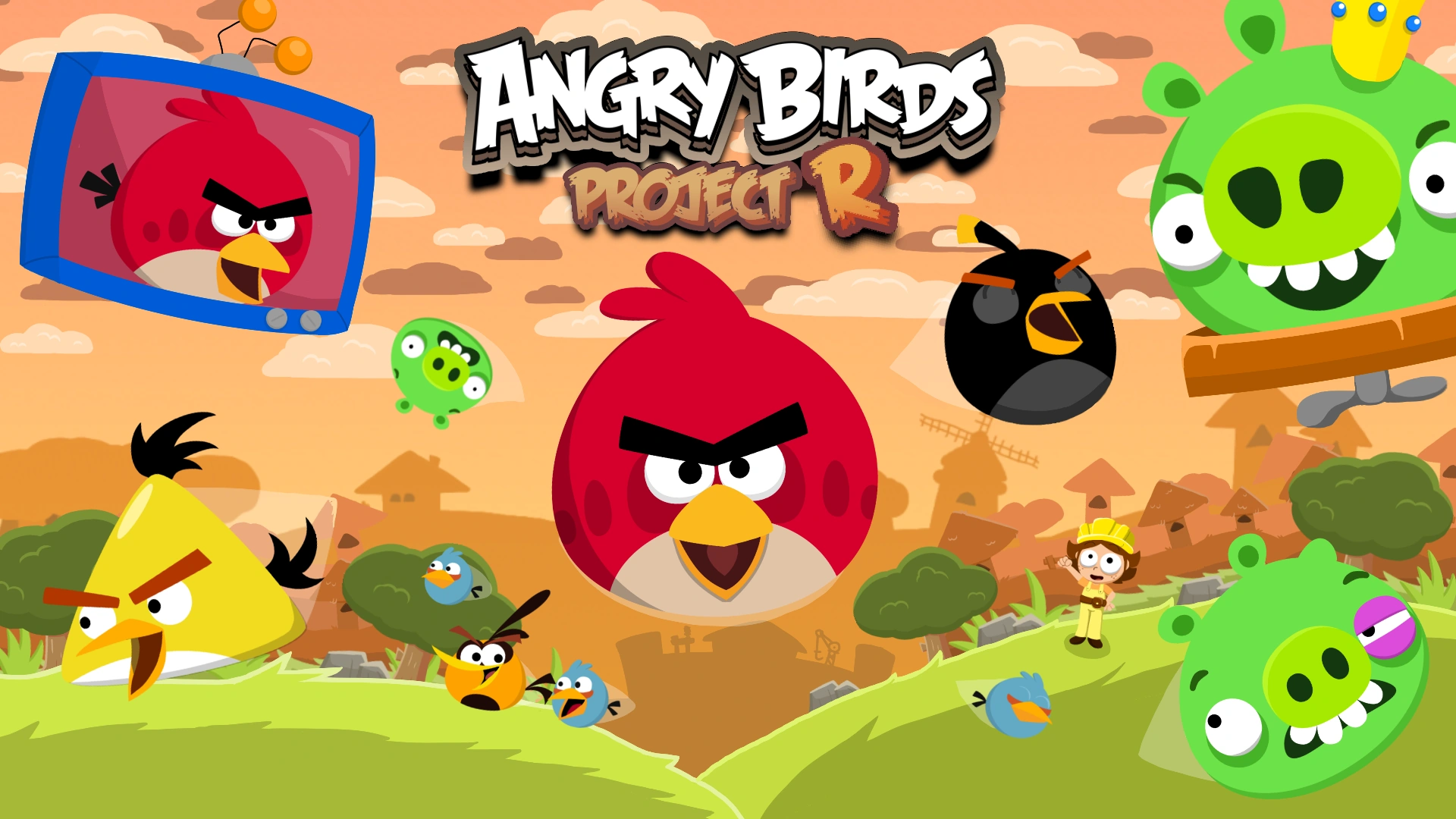 Angry Birds Project R (Title Screen) by BobbyReturns05 on DeviantArt