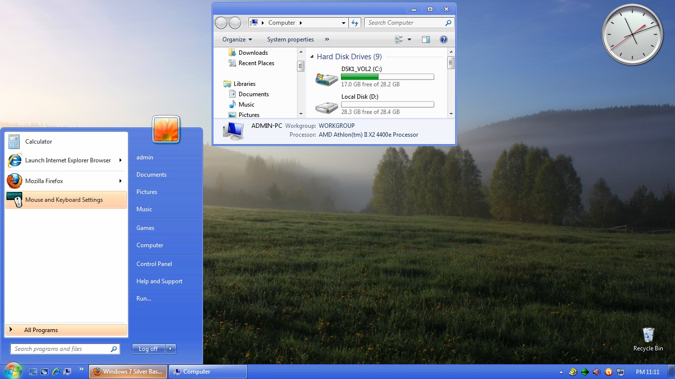 Windows 7 New Blue