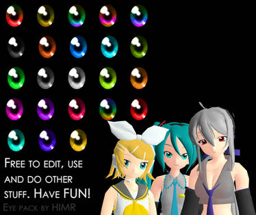 _MMD_ Eye pack