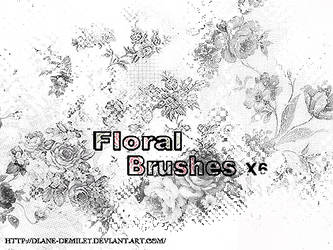 floral brushes