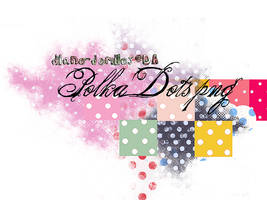 polka dots png x8