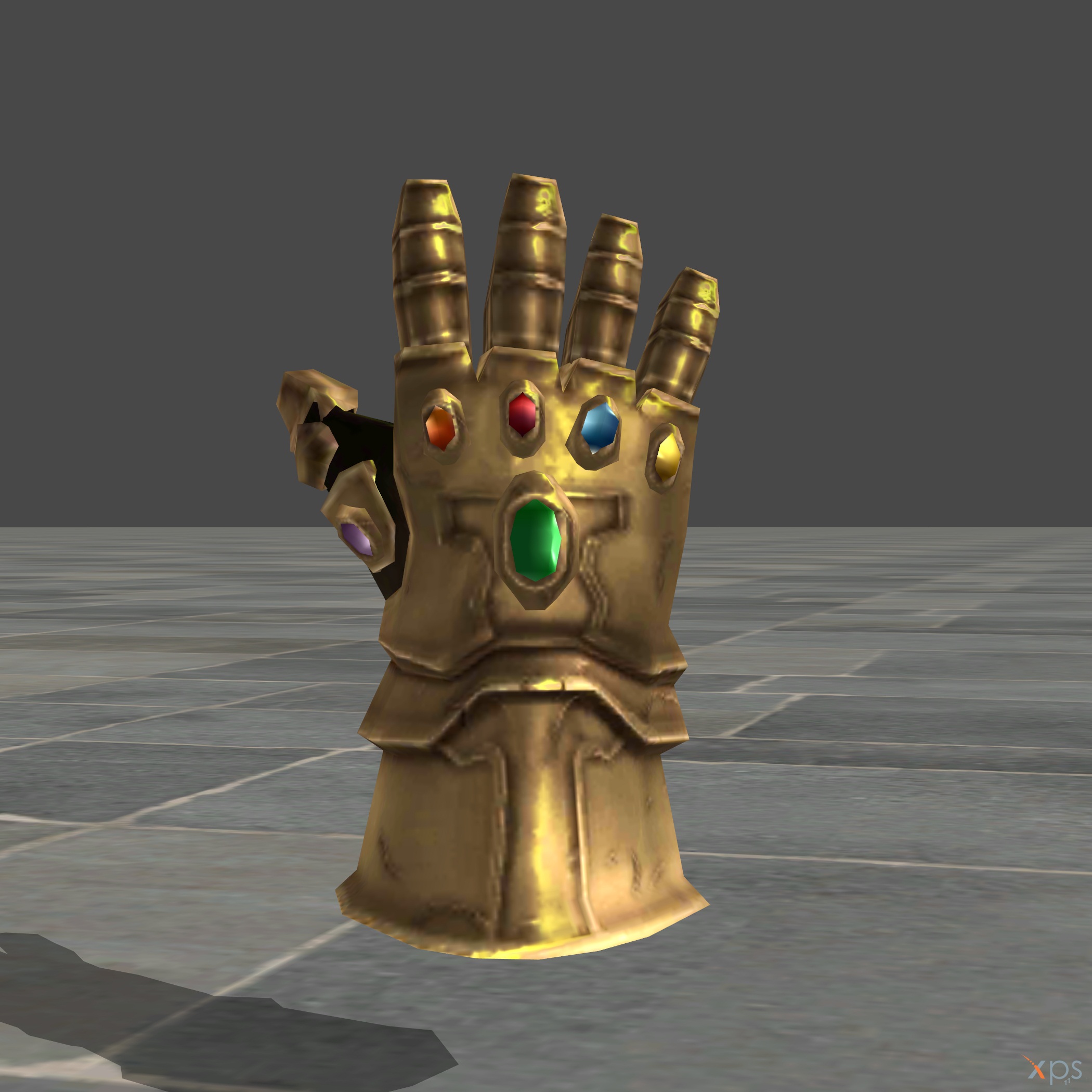 Infinity Gauntlet OBJ and XNA.