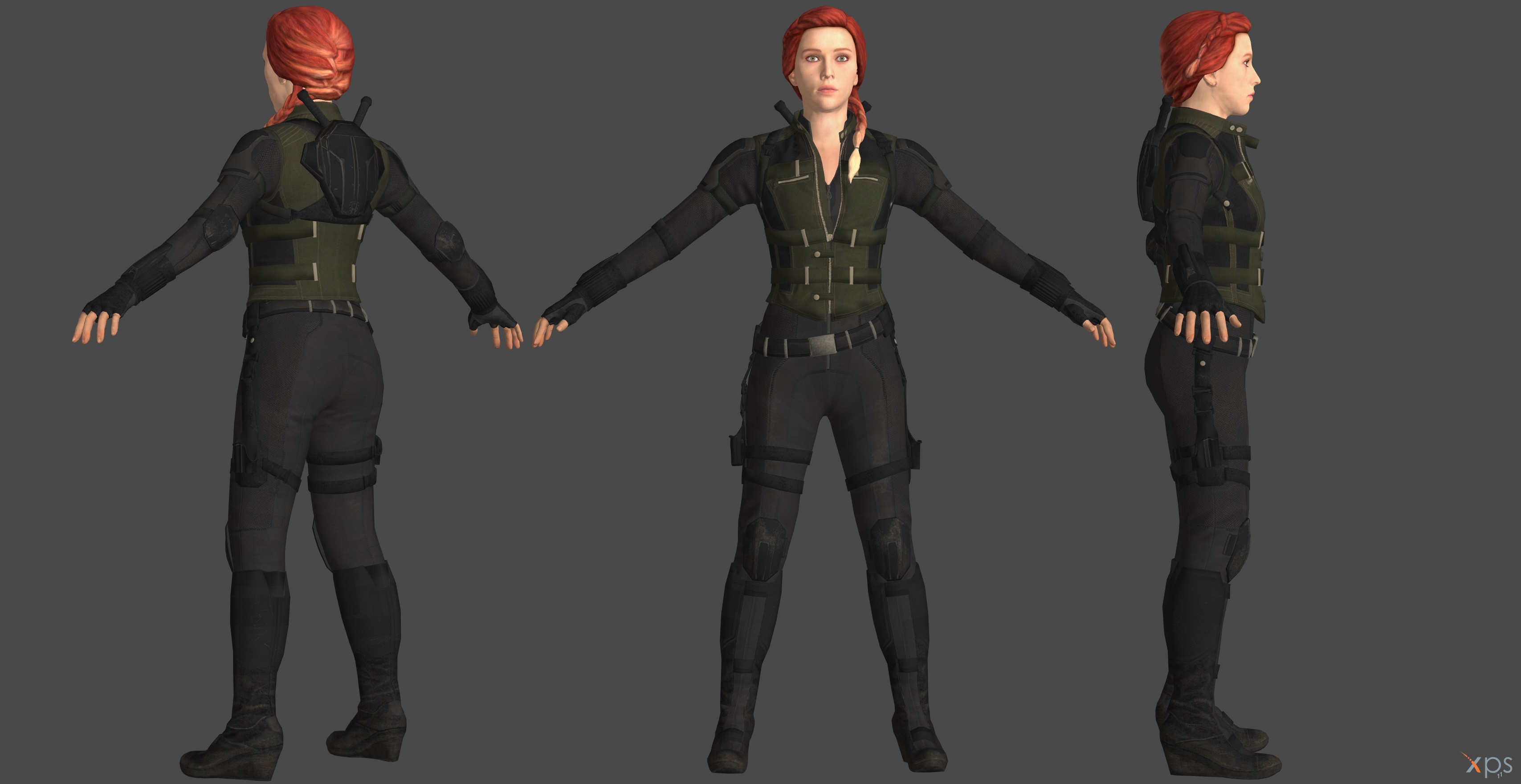 Black Widow AP Endgame/IW by SSingh511 on DeviantArt