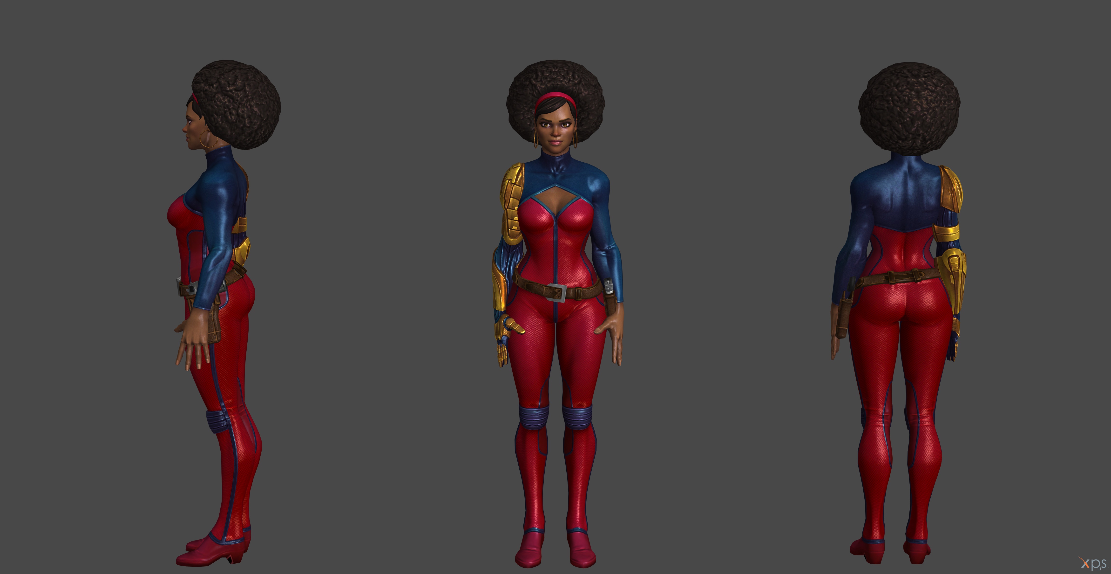 Misty Knight CoC by SSingh511 on DeviantArt