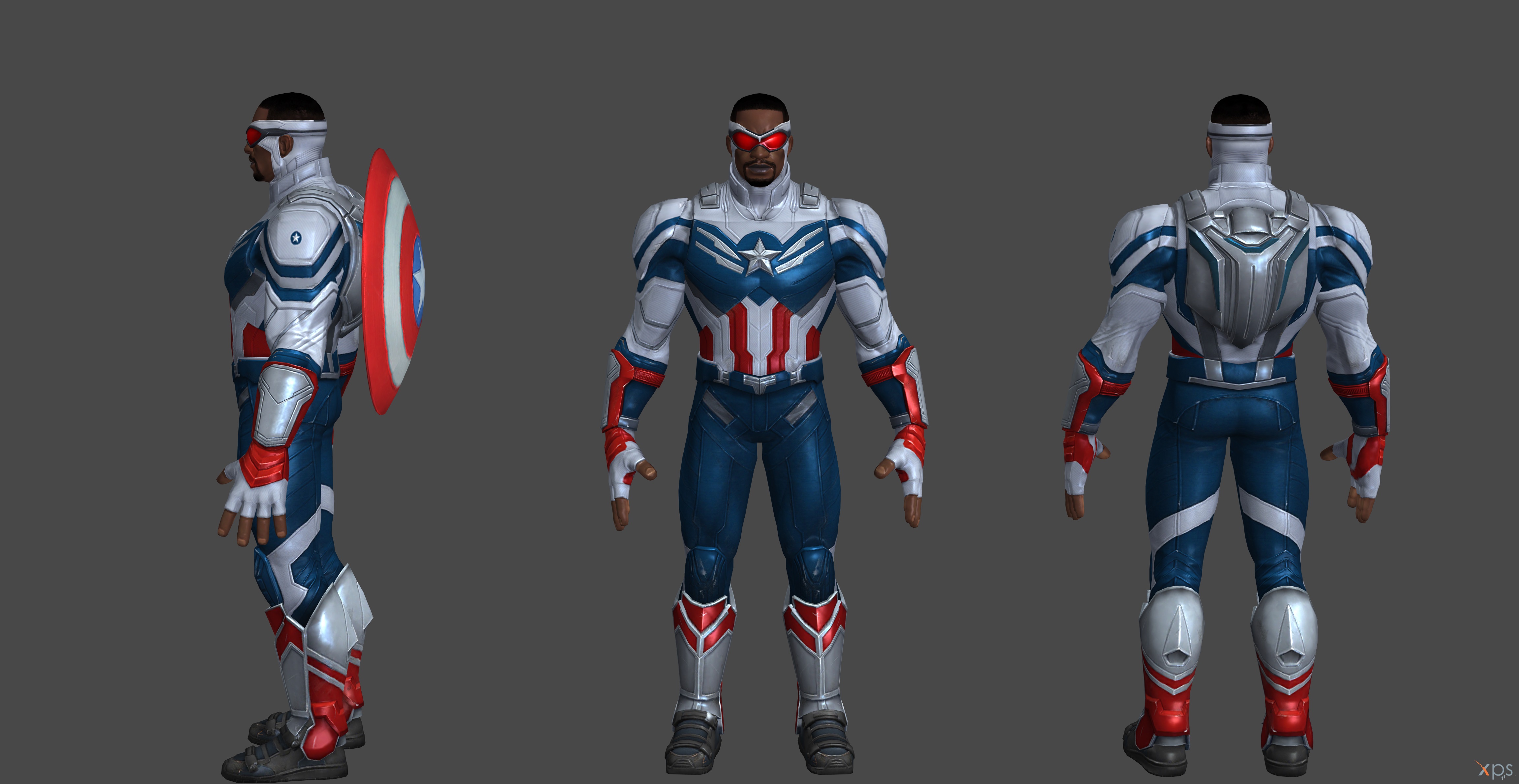 Captain America (Sam Wilson) CoC by SSingh511 on DeviantArt